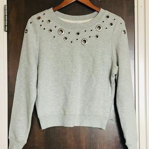 Daya by Zendaya Grey Sweater